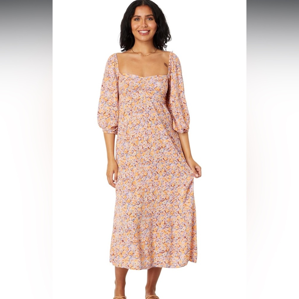 Billabong Swept Away Midi Dress